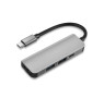 Type-C 4 in 1 Adapter with 4K HDMI Output, USB 3.0, USB 2.0, 87W Power Delivery